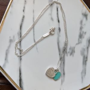 Tiffany & Co. double heart necklace